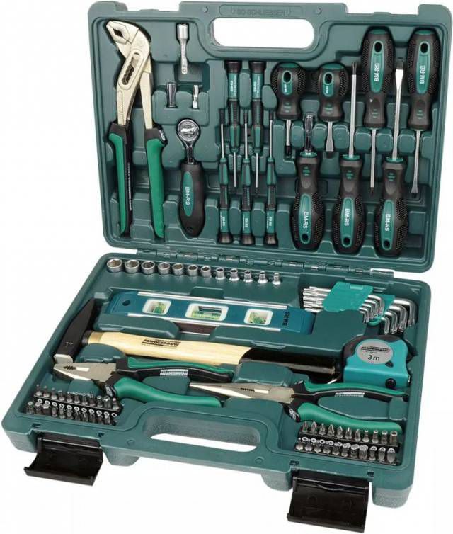 Brüder Mannesmann 29084 Gereedschapset in koffer 86 delig