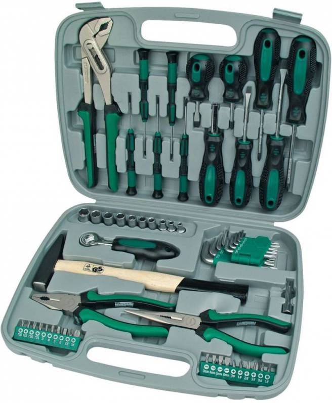 Brüder Mannesmann Werkzeuge Gereedschapsset(57 delig)(set, 57 stuks )