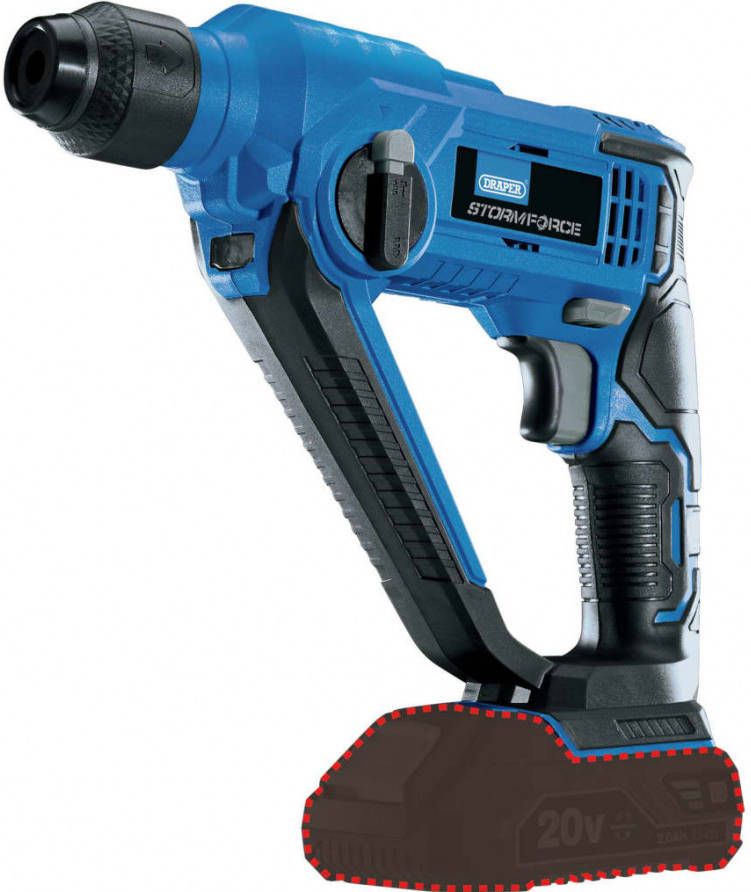 Draper Tools Boorhamer SDS zonder accu Storm Force 20 V