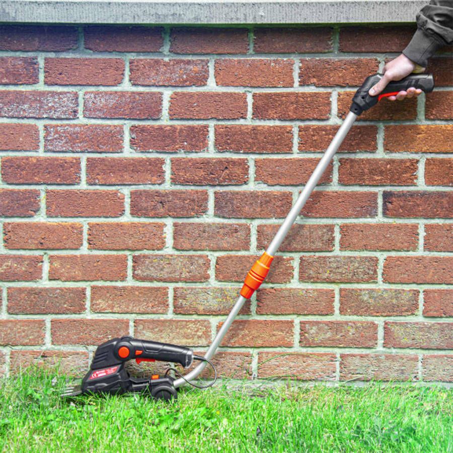 ELEM Garden Technic Snoeischaar/heggenschaar telescopisch 2 in 1 3, 6 V