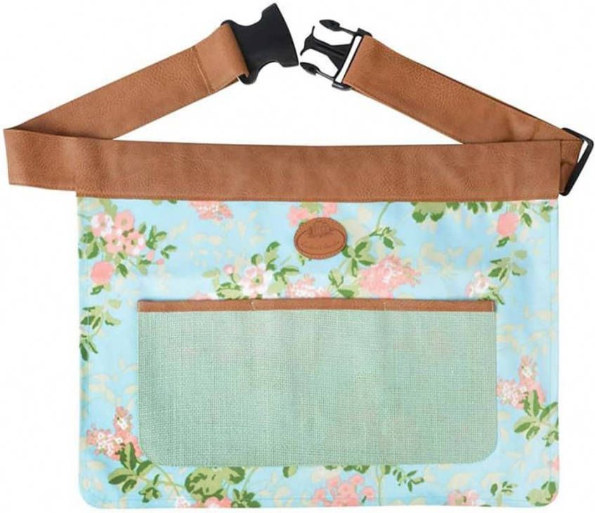 Esschert Design Tuingereedschapsriem rozenprint