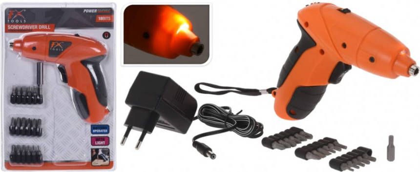 FX-Tools FX Tools 19 delige Accuboorschroevendraaierset