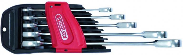 KS Tools 503.5205DUO 5 delige GEARplus Ratelringsteeksleutelset met ratelfunctie 8