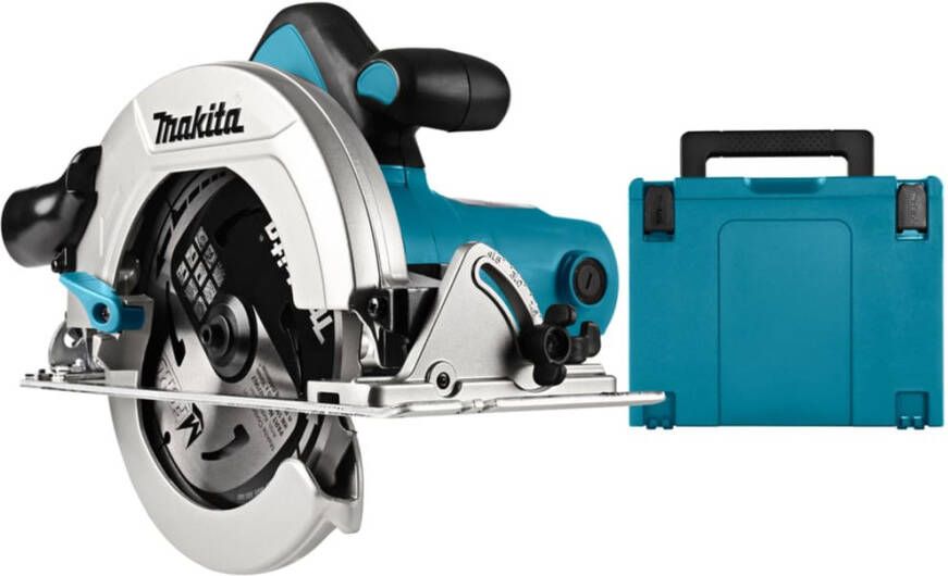 Makita Cirkelzaag 230 V blauw en zwart