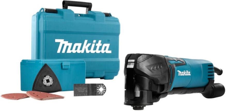 Makita Multitool 320 W blauw en zwart