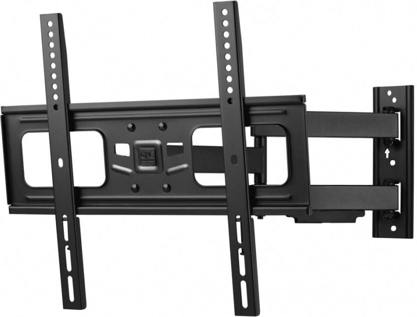 OneForAll WM2453 Vesa 400 muurbeugel draaibaar(180?)TV beugel Zwart