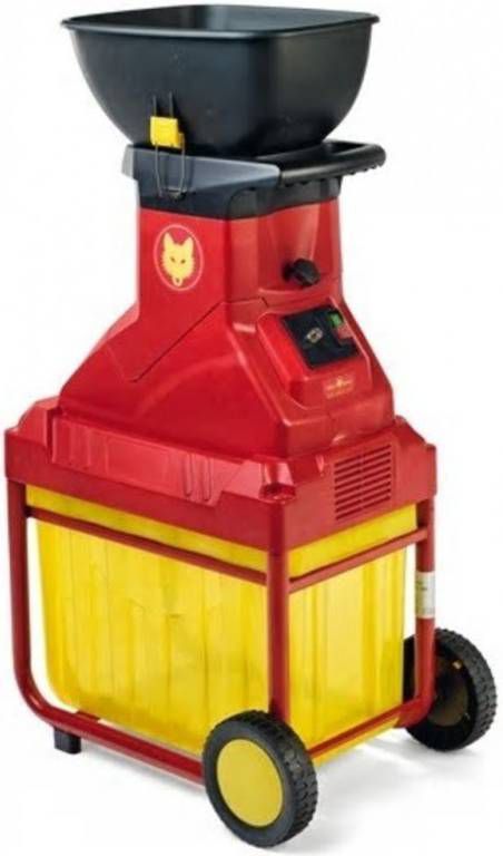 Wolf Garten Elektrische Hakselaar Sde2800 Evo Hakselaars Rood Geel 2800 Watt