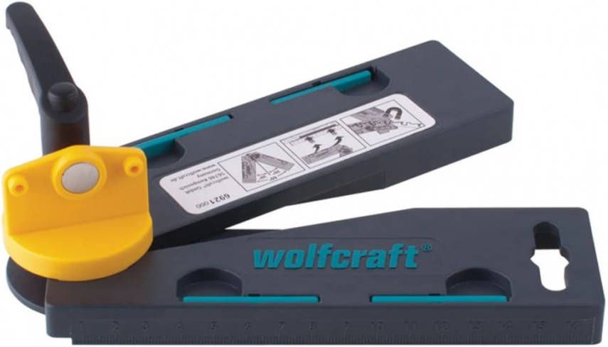 vidaXL Wolfcraft Winkelhaak Met Geïntegreerde Aanslaghoek 6921000