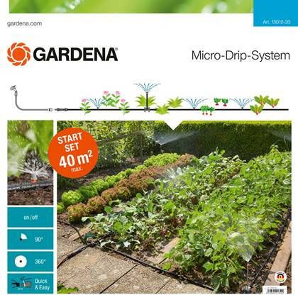 Gardena Micro Drip System voor bloembedden Starter Set 40m², 13015 20